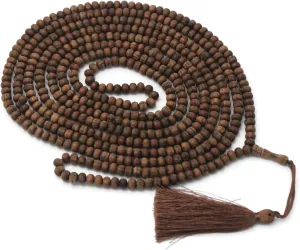 Handmade Juniper Wood 500 Beads Tasbeeh with Tassel Misbaha Islamic Gift Tasbih Prayer Beads Tesbih 5x7 mm Small Size Dhikr Rosary