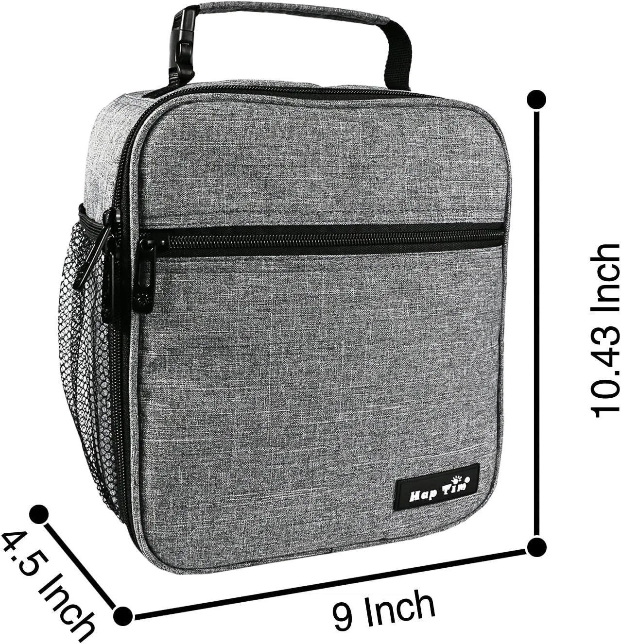 Hap Tim Insulated Lunch Box for Men, Reusable Lunch Bag for Women, Spacious Lunchbox Adult (18654-G)