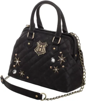 Harry Potter Purse Back To Hogwarts Quilted Embellished Handbag Shoulder Satchel