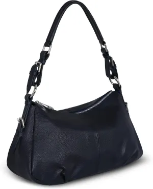 HESHE Leather Purses and Handbags Hobo Shoulder Bags Tote Bag Crossbody Purse Ladies Designer Satchel Bags