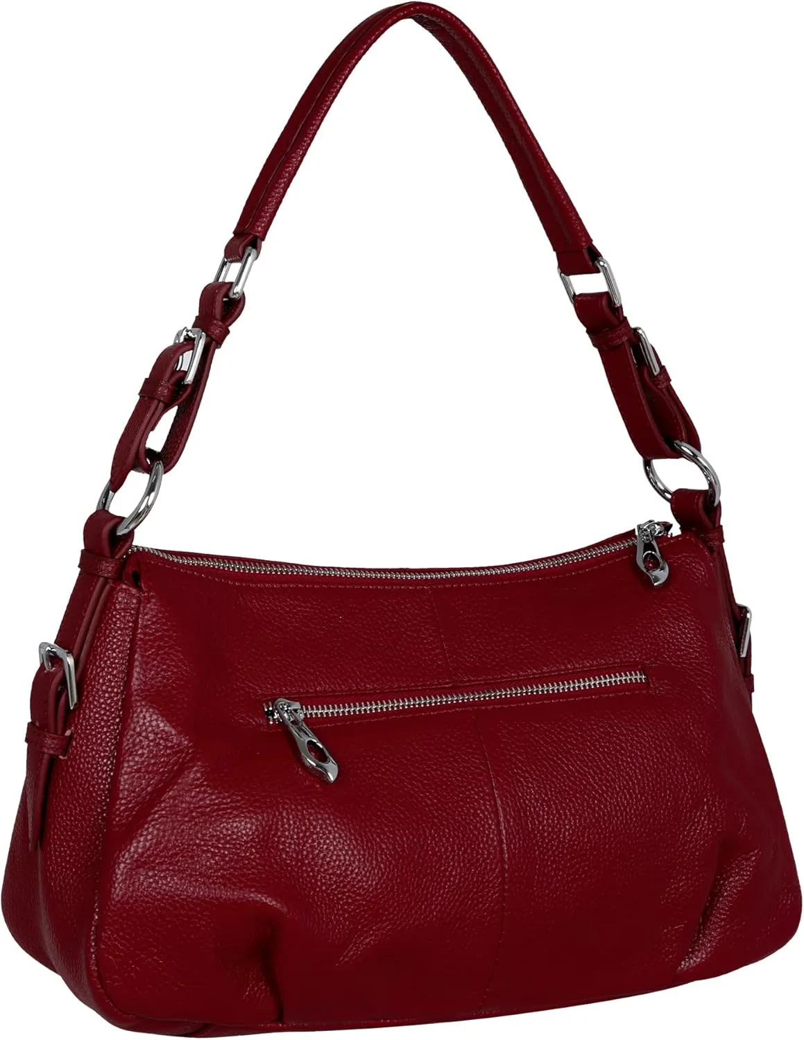 HESHE Leather Purses and Handbags Hobo Shoulder Bags Tote Bag Crossbody Purse Ladies Designer Satchel Bags