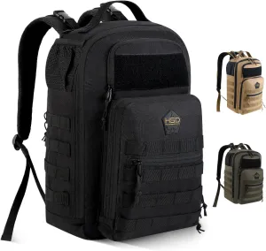 HighSpeedDaddy - Baby Diaper Backpack, Military-Grade, Waterproof, Compact Baby Travel Bag w/Stroller Straps & Tablet Sleeve