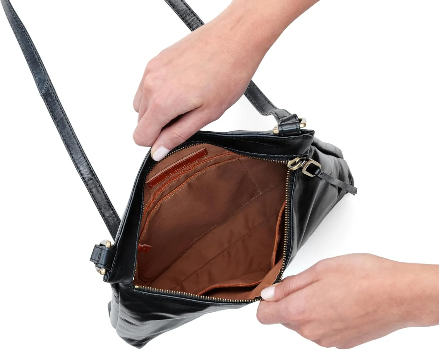 HOBO Cambel Leather Crossbody Bag for Women