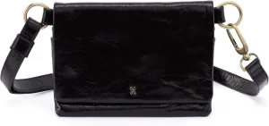 HOBO Winn Leather Belt Bag for Women, Convertible Crossbody and Shoulder Bag
