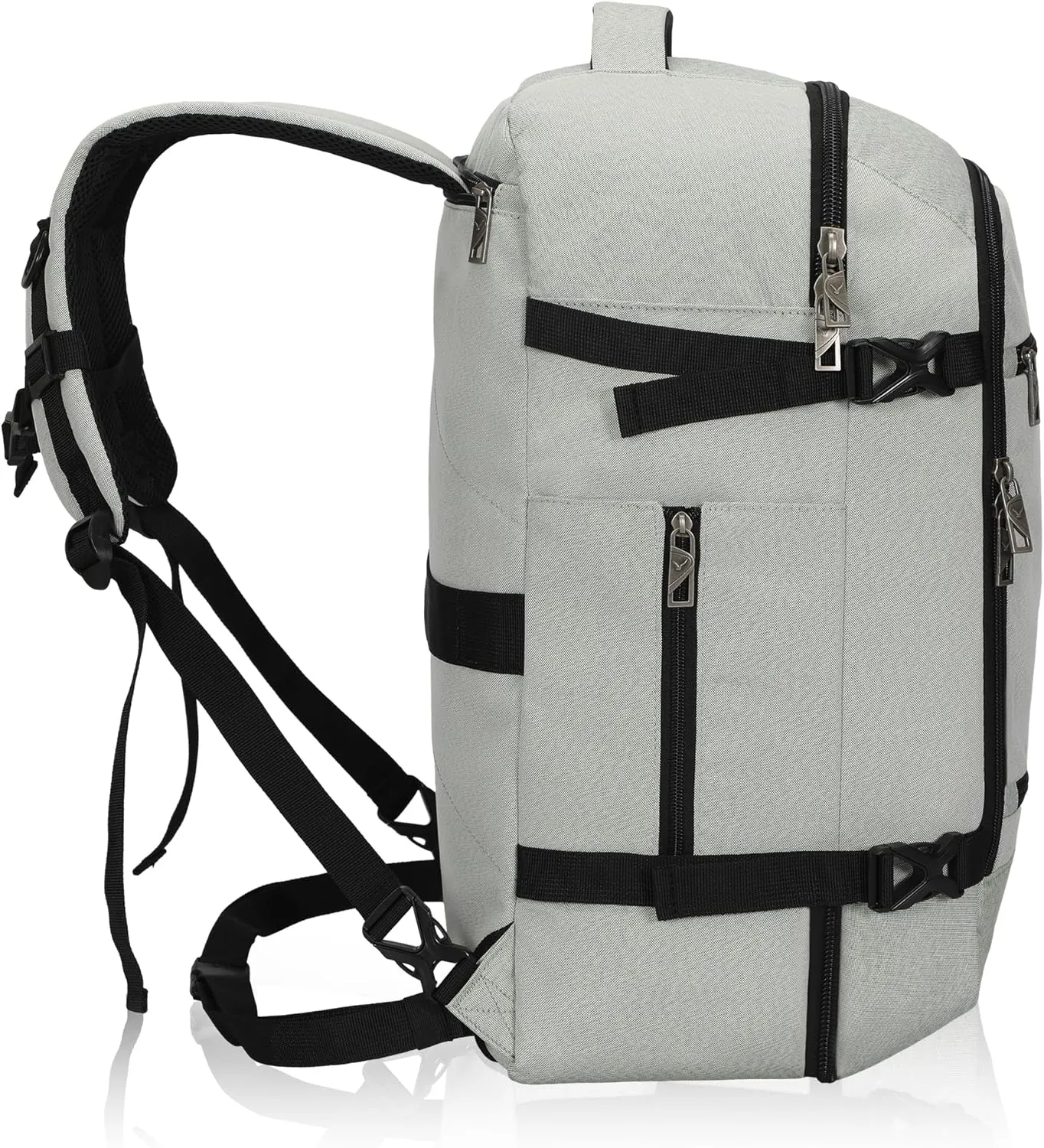 Hynes Eagle Travel Backpack 40L Flight Approved Carry on Backpack Men Large Cabin Weekender Laptop Backpack Women 15.6 inches