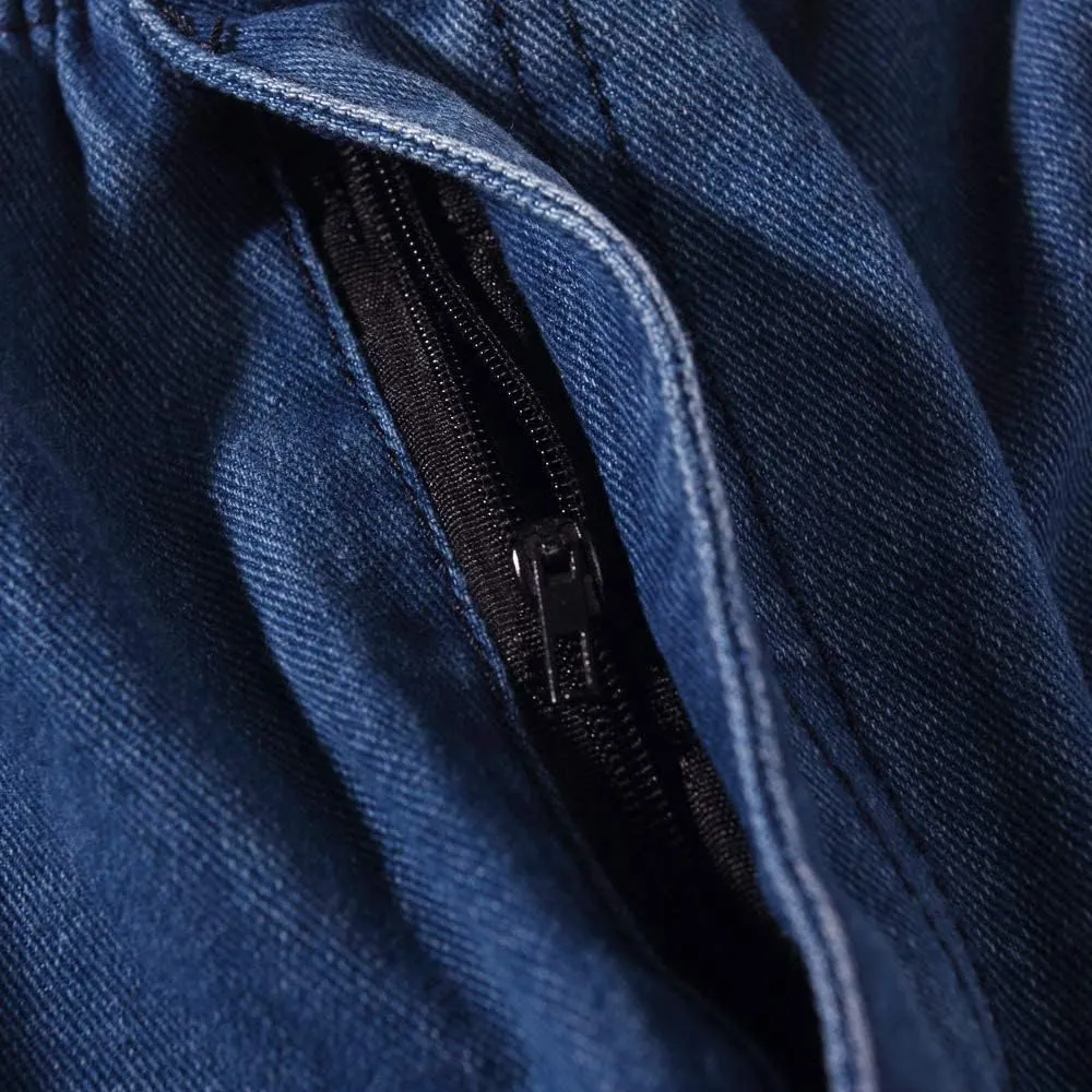 IDEALSANXUN Men’s Elastic Waist Jeans