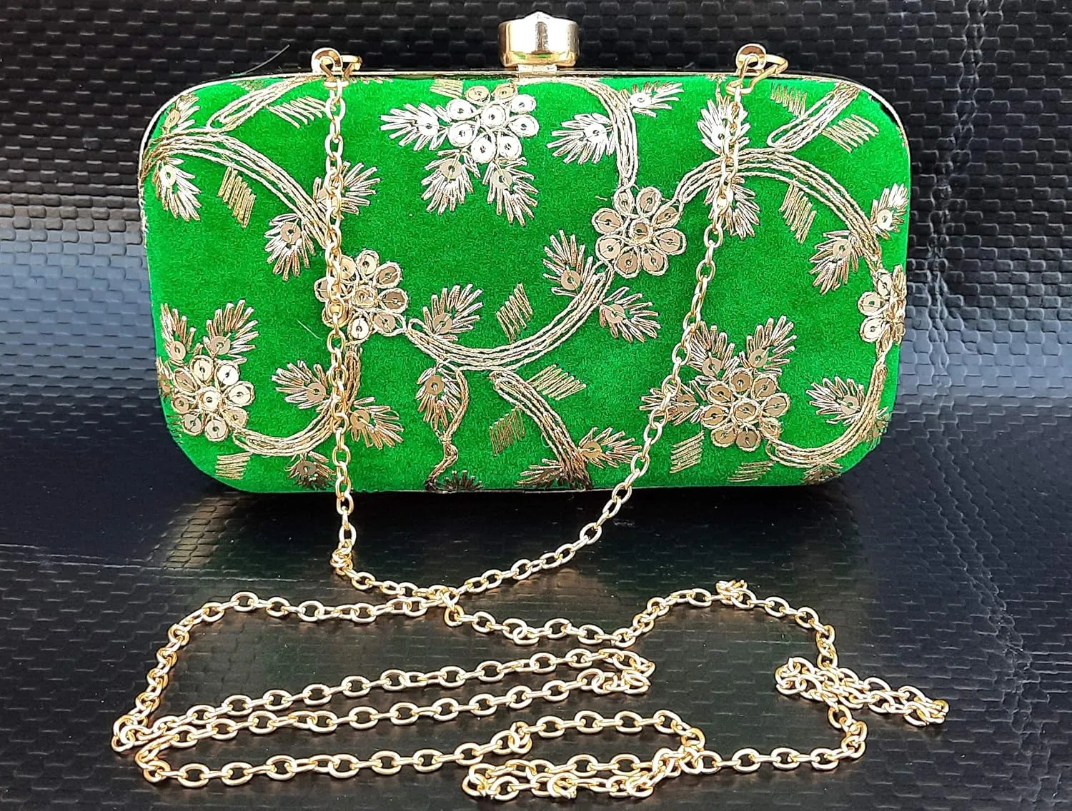 IGH Luxurious Indian Velvet Clutches for Women Ideal Wedding Favors, Unique Wedding Gifts, Christmas Party Gifts, Return Gift
