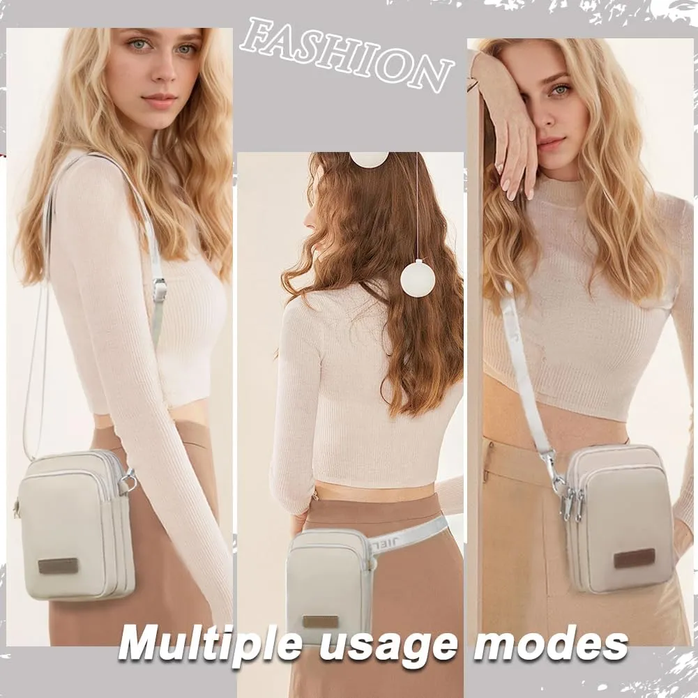 JANKS Small Crossbody Bag for Women Mini Cell Phone Bag Travel Pouch Wallet Purses Adjustable Over Shoulder Strap
