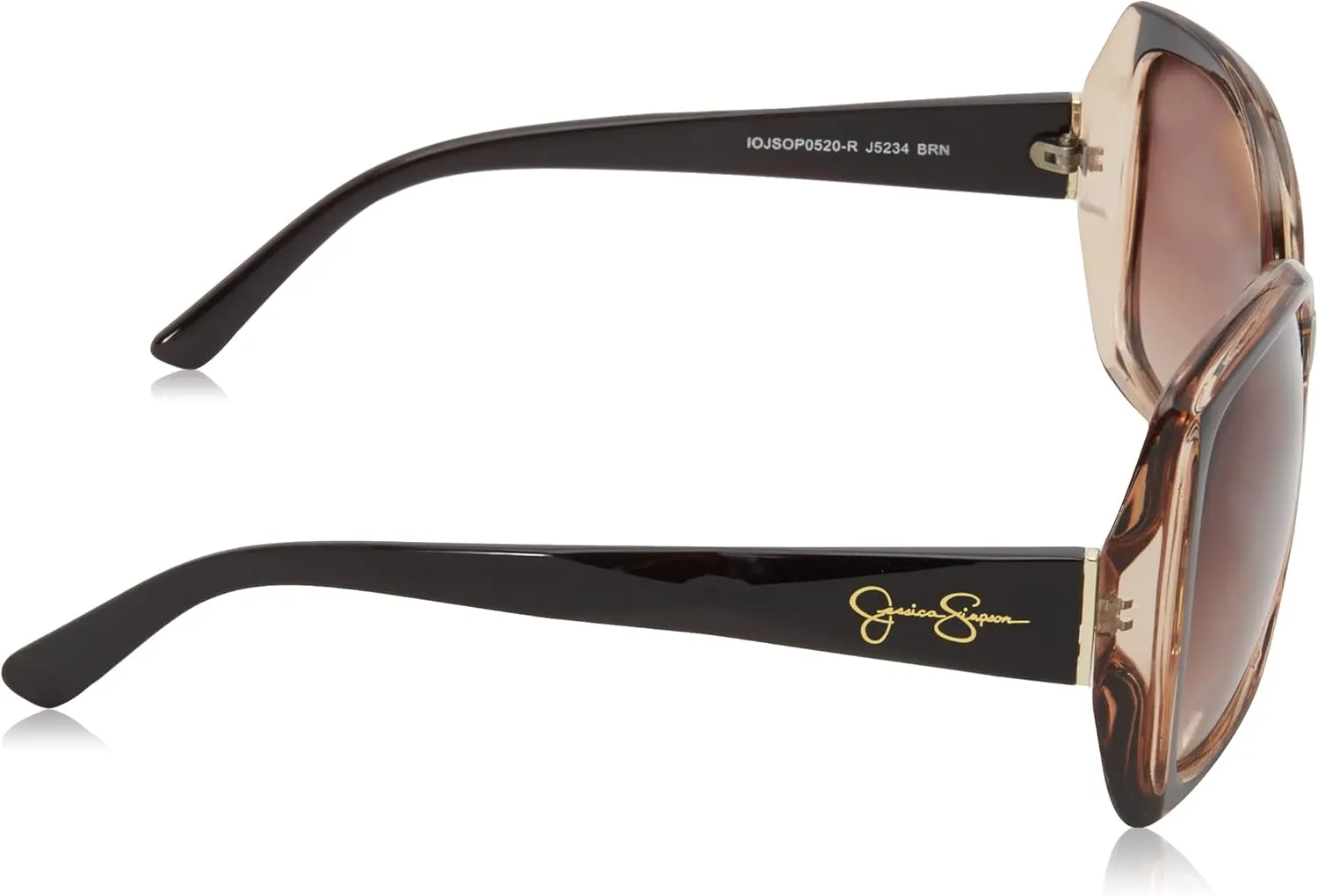 Jessica Simpson Women's J5234 Oversized Retro Butterfly Sunglasses
