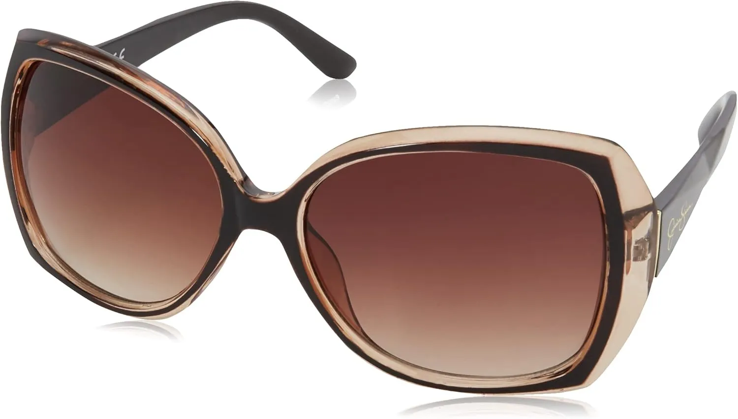 Jessica Simpson Women's J5234 Oversized Retro Butterfly Sunglasses
