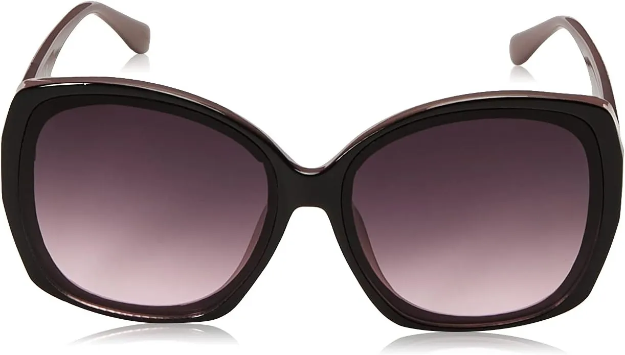 Jessica Simpson Women's J5839 Oversized Butterfly Sunglasses