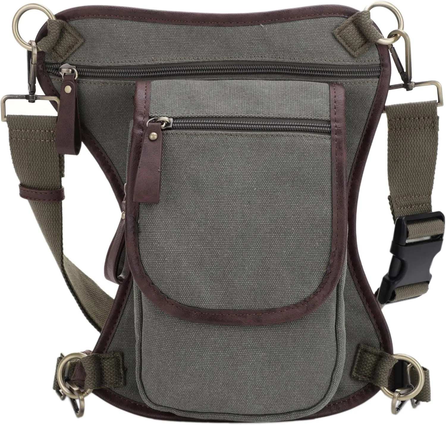 JESSIE & JAMES Unisex Concealed Carry Waist and Leg Bag for Men & Women