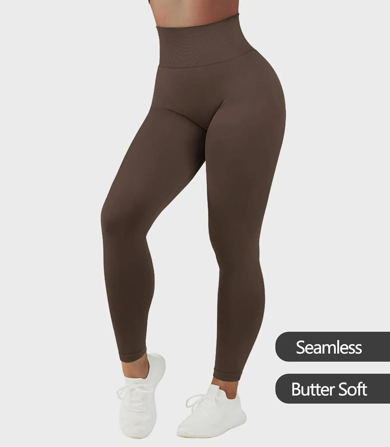 JGS1996 Hidden Scrunch Butt Lifting Leggings for Women Tummy Control High Waisted Workout Gym Seamless Impact Yoga Pants