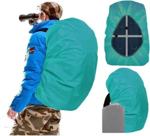 Joy Walker Waterproof Backpack Rain Cover, 10000mm Waterproof Level, Upgraded Anti-Slip Cross Buckle Straps, Four Strengthened Layers for Hiking Camping Traveling