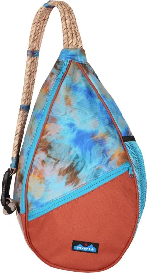 KAVU Paxton Pack Backpack Rope Sling Bag - Ocean Potion