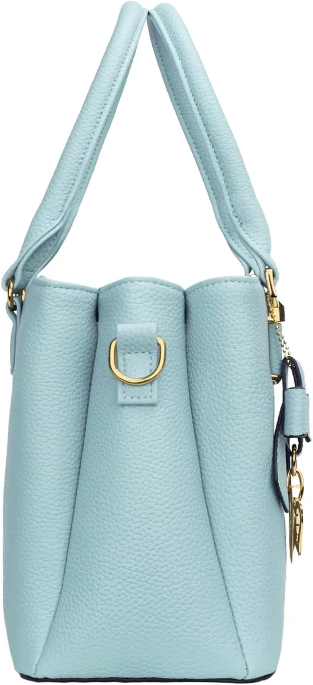 KKXIU 3 Zippered Compartments Purses and Handbags for Women Top Handle Satchel Shoulder Ladies Bags
