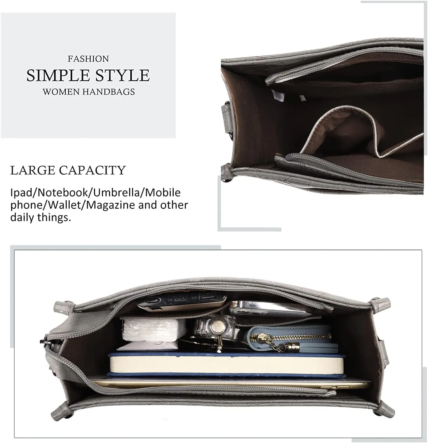 KL928 Crossbody Bags for Women Shoulder Handbags Sling Bag Soft FAUX Leather Shoulder Purses