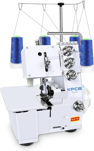 KPCB Serger Sewing Machine with Upgraded LED Light and Accessories Kit, Heavy-Duty Durable Metal Frame Overlock Machines