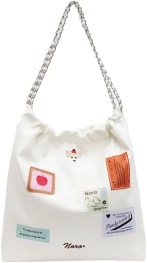 Large Hobo Bags for Women Trendy Cute Tote Bag Aesthetic Designer Purses for Women PU Leather Shoulder Bag with Chain
