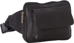 Le Donne Leather Waist Bag - Stylish & Fashionable Fanny Pack - Designer Belt Bags For Men & Women - Everywhere & Everyday Journey Bag With Adjustable Strap
