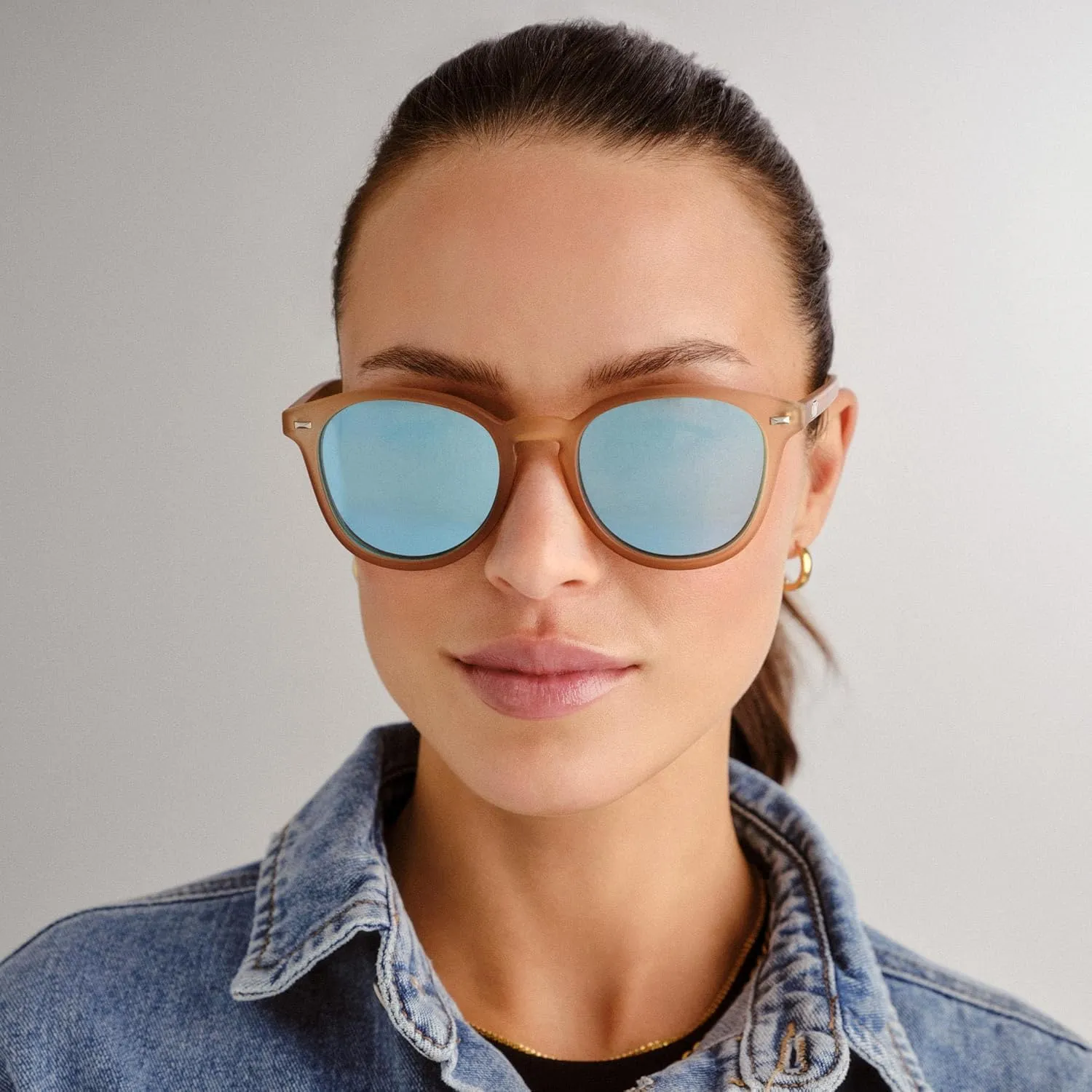 Le Specs Bandwagon Sunglasses - Round, Unisex, Classic 'Everyday' Style