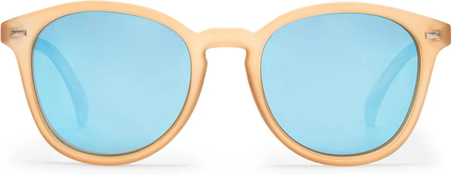 Le Specs Bandwagon Sunglasses - Round, Unisex, Classic 'Everyday' Style