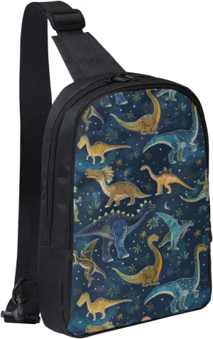 Lighthouse Seaside Casual Crossbody Backpack Sling Bag Lightweight Chest Bag Daypack Shoulder Bag For Men Women