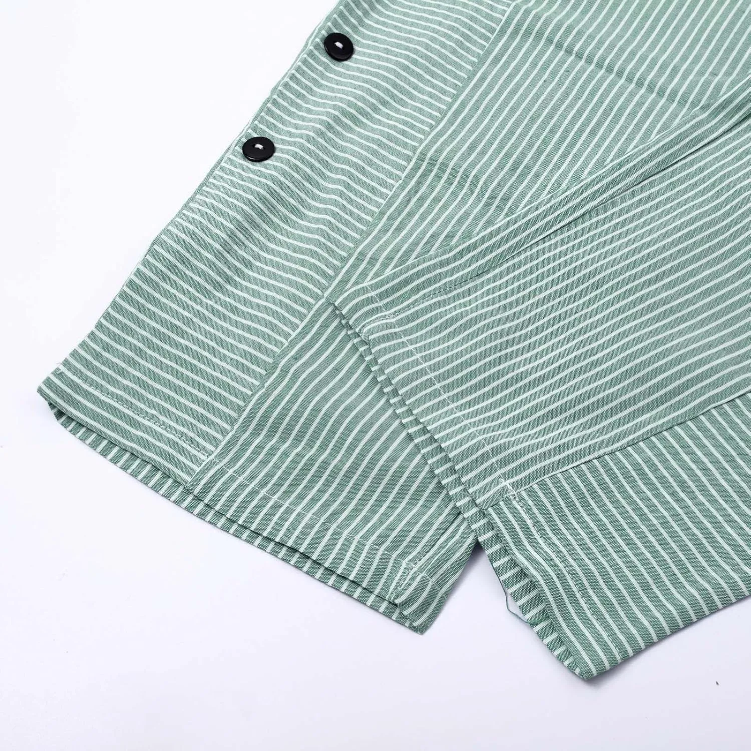Linen Pants for Women Plus Size Striped Spring Summer Gauze Pants Casual Elastic Waist Comfy Cropped Trousers Trendy