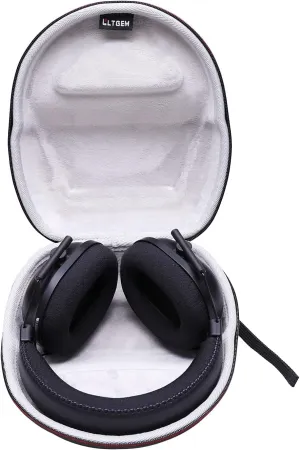 LLTGEM EVA Hard Case for Razer BlackShark V2 Pro/Razer BlackShark V2 X/SENZER SG500 Surround Sound Pro Gaming Headset - Travel Protective Carrying Storage Bag