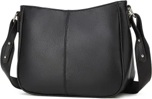 Long Keeper Crossbody HandBags - Women Trendy Hobo Bag with Guitar Strap Casual Vegan Leather Shoulder Bag Purses