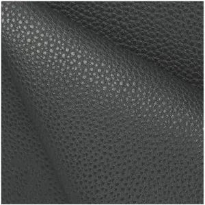 Lychee Grain PU Fabric Leather 1.0mm Thick Faux Synthetic Material for Upholstery Crafts, DIY Sewings, Sofa, Handbag(Dark Grey,1.4x5m)