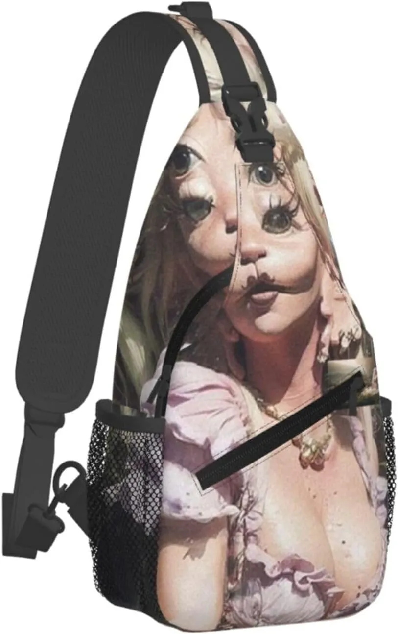 Mela-nie Martinez Crossbody Sling Backpack Sling Bag Multipurpose Travel Hiking Chest Bag Daypack One Size