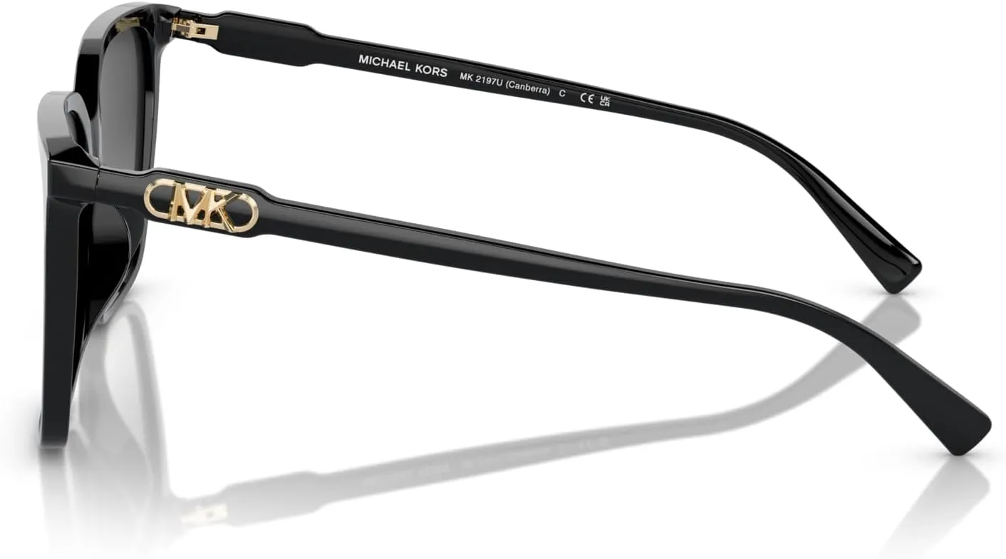 Michael Kors Women's Mk2197u Canberra Universal Fit Round Sunglasses