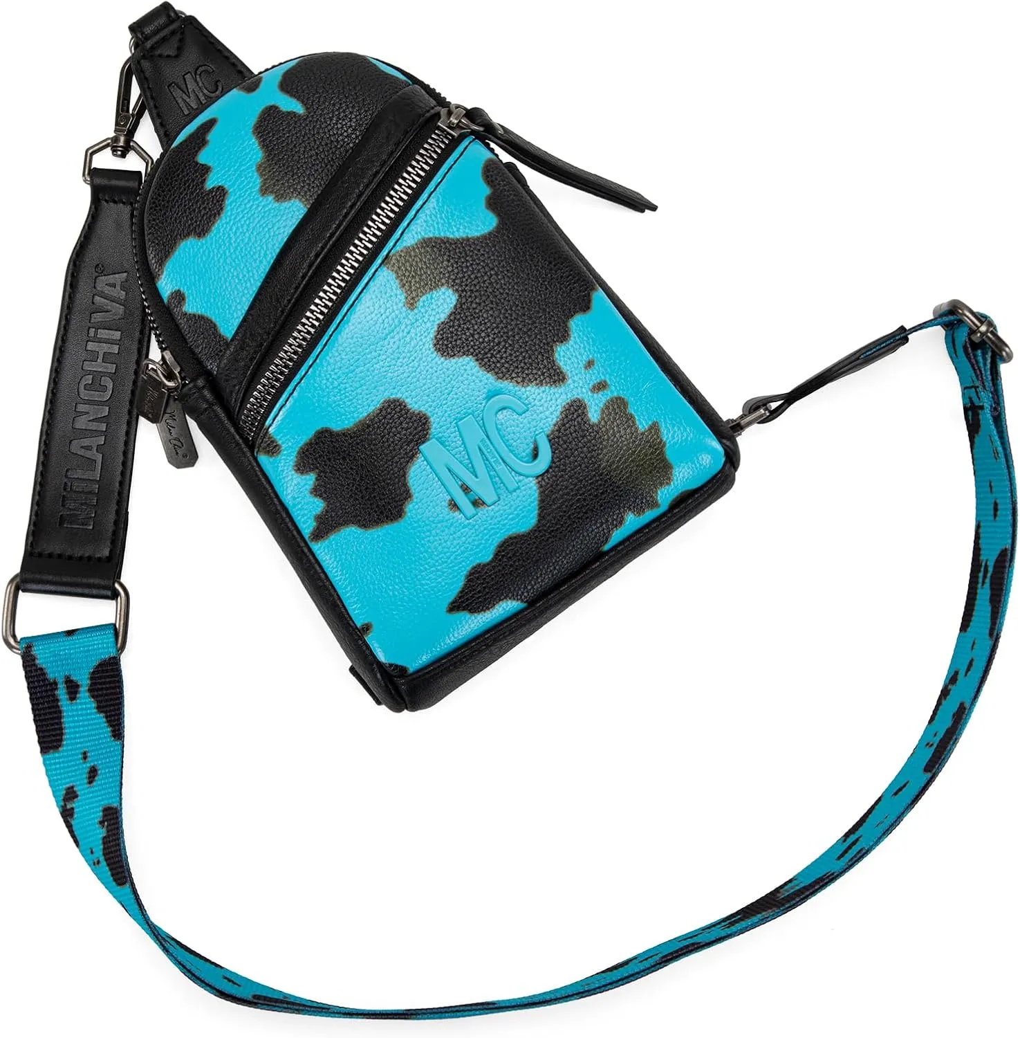 Milan Chiva Small Crossbody Bags for Women Chic Mini Sling Bag Purse and Waist Packs for Girls
