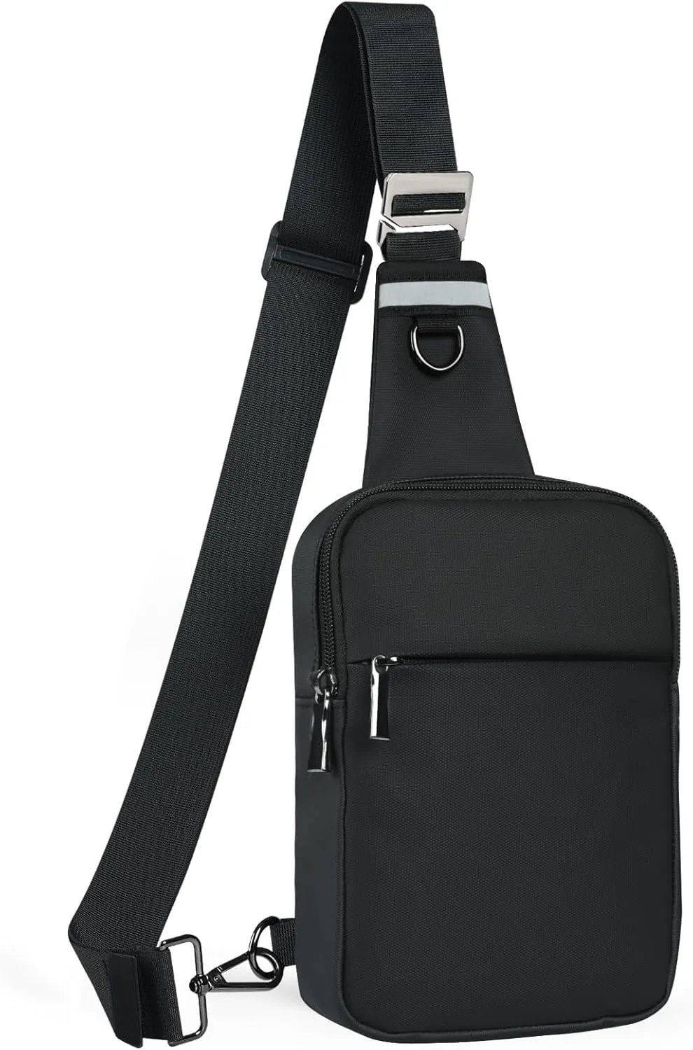 Mini Sling Bag for Women Men, Crossbody Bags Chest Bag Dual Pocket RFID Cell Phone Purse Travel Running Walking