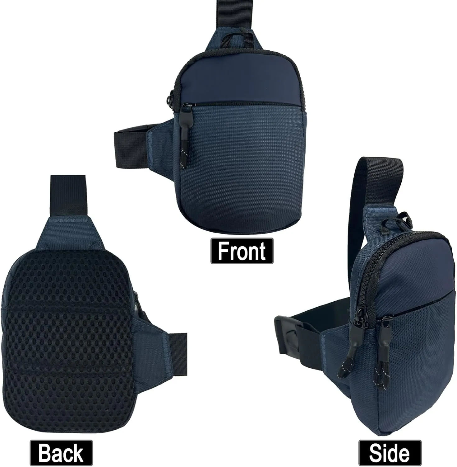 Mini Sling Bag Men Small Crossbody Bag Women Fanny Packs Casual Personal Pocket Bag Backpack Phone Chest Bag