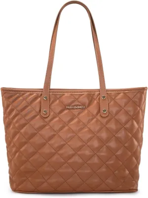 Montana West Quilted Handbag for Women Tote Purse Shoulder Bag Large Fashion Hobo Purse