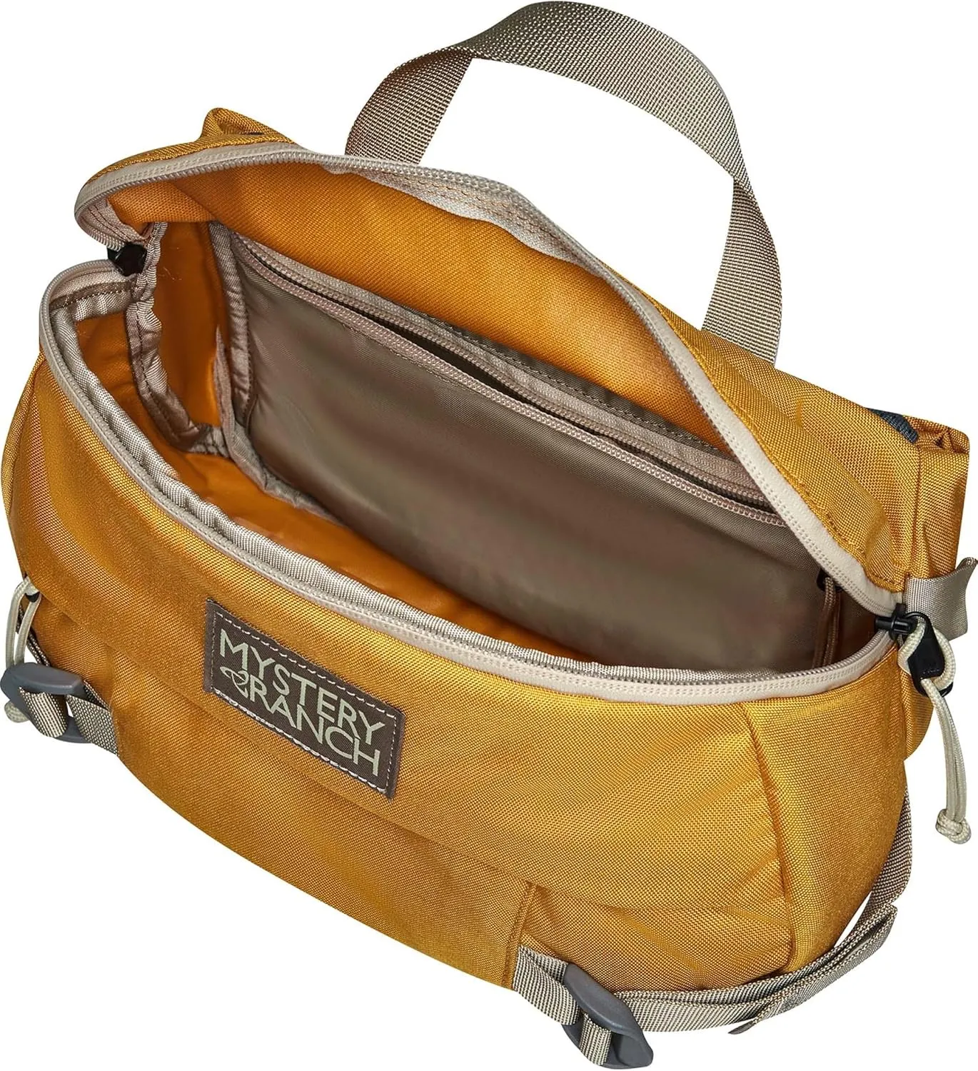 Mystery Ranch Hip Monkey Fanny Pack - Adjustable Hip or Shoulder Bag Perfect for Travel, Hiking & Everyday Carry - 8L, Sunglow