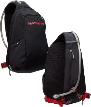 Nathan Limitless 8L Hydration Sling, Two Side Pockets & Small Zipper Stash Pocket for Essential Storage, Breathable & Moisture Wicking