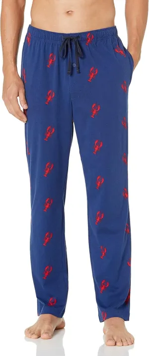 Nautica Men's Soft Woven 100% Cotton Elastic Waistband Sleep Pajama Pant