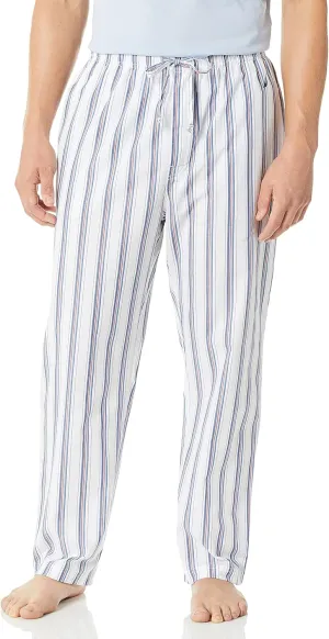 Nautica Men's Soft Woven 100% Cotton Elastic Waistband Sleep Pajama Pant