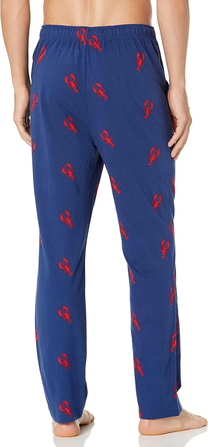 Nautica Men's Soft Woven 100% Cotton Elastic Waistband Sleep Pajama Pant