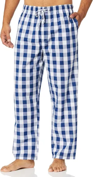 Nautica Men's Soft Woven 100% Cotton Elastic Waistband Sleep Pajama Pant