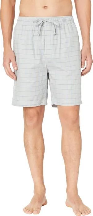 Nautica Men's Soft Woven 100% Cotton Elastic Waistband Sleep Pajama Short