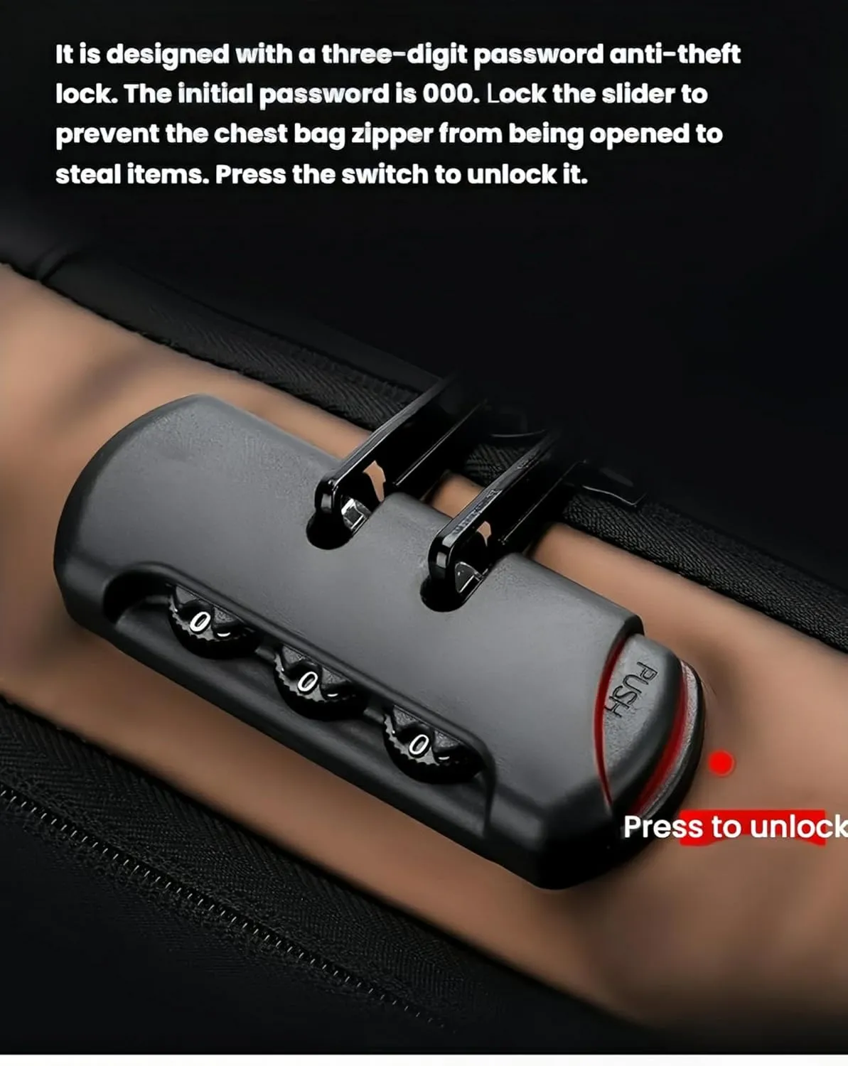 New Carbon Fiber Streamline Anti Theft Sling Bag for Women Men, Sling Backpack USB Waterproof Chest Daypack for Travel/Sport (Black)