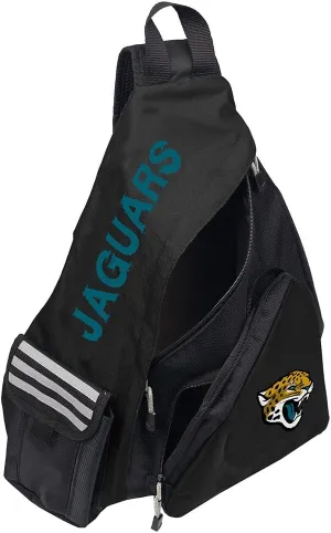 NFL Jacksonville Jaguars "Leadoff" Sling Backpack, 20" x 9" x 15"