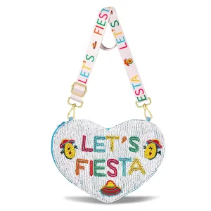 NLCAC Easter Bunny Beaded Purse Crossbody Bag Pink Beaded Bag Adjustable Spring Holiday Strap Shoulder Bag for Women
