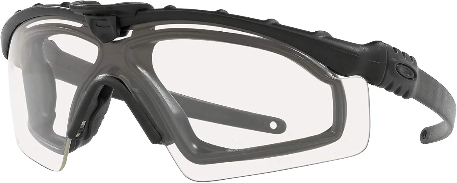 Oakley Men's OO9146 Ballistic M Frame 3.0 Rectangular Sunglasses