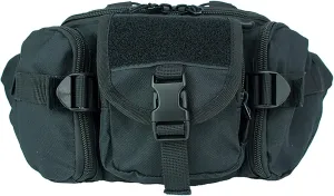 OSAGE RIVER Tactical Fanny Pack with 5 Compartments, 900D Waist Pack for Hiking, Fishing, Hunting, or Gym, Everyday Crossbody Belt Bag