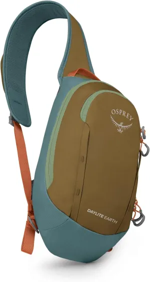 Osprey Daylite Earth Shoulder Sling, Histosol Brown/Cascade Blue
